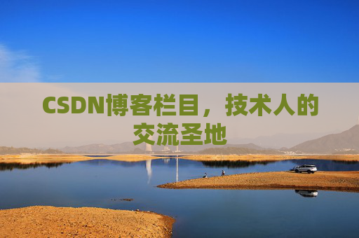 CSDN博客栏目，技术人的交流圣地